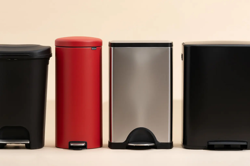 Ultra slim kitchen trash cans under 8 inches wide for the tightest spaces