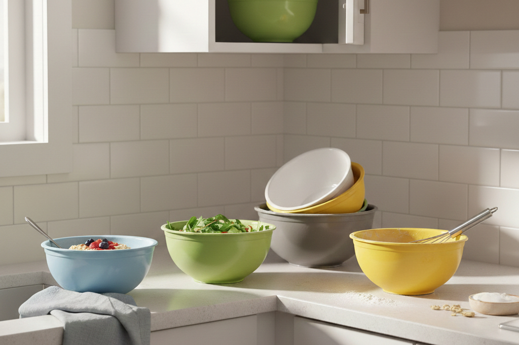 What are nesting bowls used for in small kitchens? Learn the 10+ uses for nesting bowls and why they're essential for apartments with limited storage.