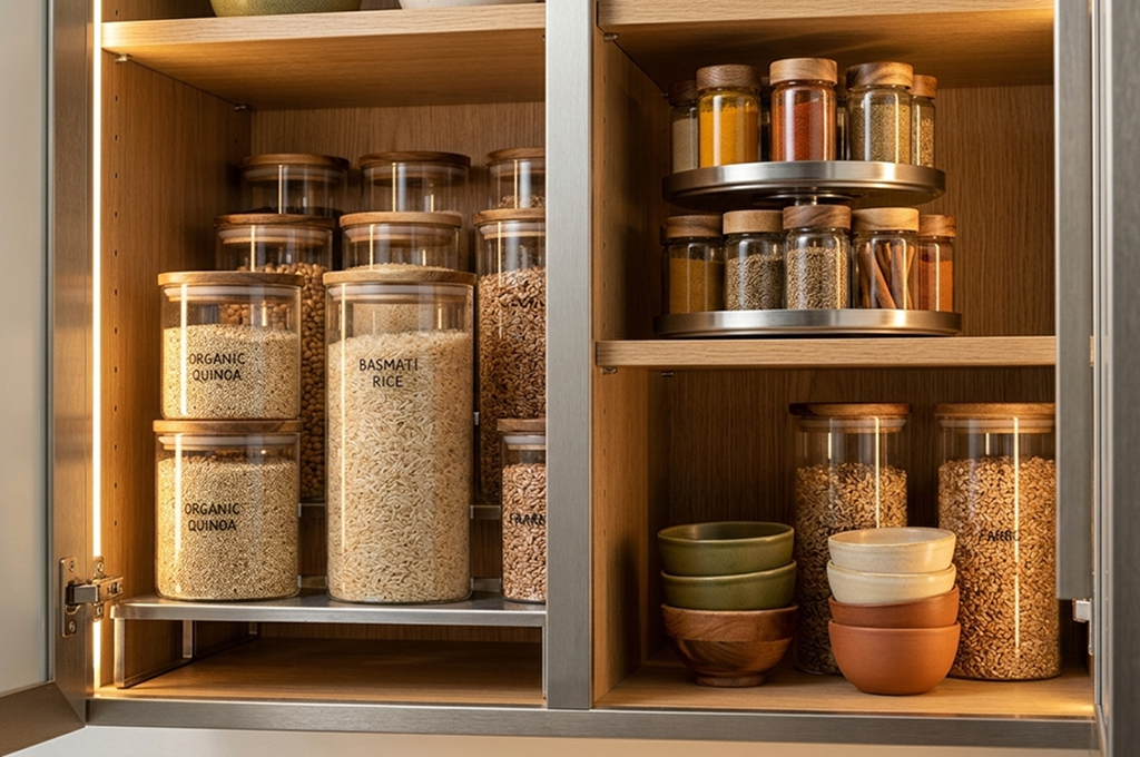 Kitchen cabinet organization ideas for small spaces with storage solutions