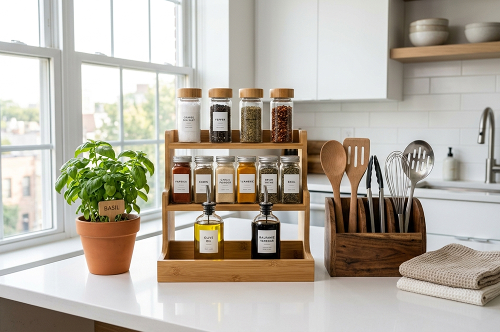 Kitchen counter organization ideas best ways to clear clutter small kitchens
