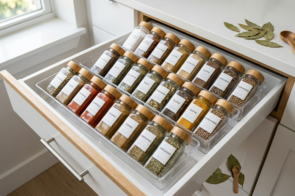 Spice organization ideas for small kitchens best storage hacks
